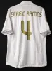 Maillot de football rétro GUTI Ramos 13 14 15 16 17 18 RAUL 94 95 96 97 98 99 00 01 02 03 04 05 CARLOS SEEDORF BENZEMA FIGO