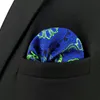 Taschentücher Blau Paisley Solid Dots Herren Einstecktuch Hochzeit Seidentaschentuch Party Hanky Classic Fashion 230717