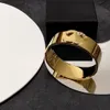 Luxus Öffnung Armreif Designer Frauen Klassische Schmuck Brief Ccity Frau Männer Gold Charme Armbänder Hohe Qualität mit Box 1233