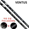 Testine Testine per mazze Golf Drivers Shaft Versione aggiornata Fujikura Ventu blueblack 56 XSRSR Flex Shaft in grafite Manicotto e gri per assemblaggio gratuito