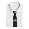 Papillon 8 palle biliardo stecca sport biliardo snooker giochi stampa 3D cravatta 8 cm di larghezza cravatta in poliestere camicia accessori decorazione del partito