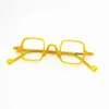 Солнцезащитные очки рамки Belight Optical Japan Design Acetate Маленькая мини -квадратная форма мужчины женщины винтажные ретро -рецепты очки рамы очков