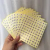 15 fogli confezione 1 cm rotondo Adesivo numeri da 1-100 ogni confezione di carta etichetta adesiva autoadesiva stampata NO adesivo shippin272k