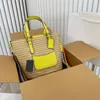 Bolsa de tecido fashion bolsa de grife para quarto individual feminino bolsa de grama ráfia bolsa de praia praia casual bolsa de axila clássica bolsa de compras de grande capacidade bolsa premium