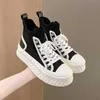 Scarpe stringate da donna Calzature a punta tonda Moda Donna Casual New Calzino Sneakers Donna Ytmtloy Stivali Chelsea Botines De Muje L230704