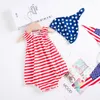 Наборы одежды 2pcs Born Baby Bodysuit Touce Top Star State Sett