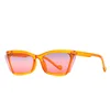 Lunettes de soleil 2023 arrivée Cat Eye femmes hommes noir dégradés lentille PC cadre Cool luxe Vintage mode Travl lunettes de soleil UV400