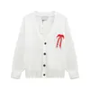 Heren trui Klassieke liefde designer trui A Letter Heart Parijs-stijl V-hals heren herensweaters