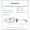 Solglasögon AEVogue Man Anti-Blue Light Glasses Woman Optical Computer Gereglasses Recept AE1235