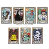 Pins Brooches Tarot Enamel Pins Custom Noface-Man Calcifer San Howl Kiki Ponyo Lapel Badges Cartoon Jewelry Gift Drop Delivery Dh8Tf