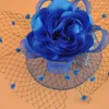 Berets Women Felt Hat Princess Style Fascinator Royal See-through High-end Bridal Headwear Wedding Supplies