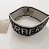 Luxe Designer Spons Hoofdbanden Haarbanden Voor Vrouwen Meisje Merk Elastische Letter B Hoofdband Sport Fitness Hoofdband Hoofd Wrap