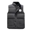 Herren Gilet Designer Jacke Weste Luxus Down Woman Weste Feder gefülltes Material Coat Graphit grau Schwarz-Weiß-Blau-Pop-Paar Mantelgröße minimalistischer Stil S-2xl