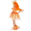 Goldfish Costume Adult Funny Fish Halloween Fancy Dress MS10032299k