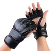 Equipamento de proteção Luvas de luta MMA de meio dedo Confortável Fácil de usar Durável Respirabilidade Luvas de boxe para homens HKD230718