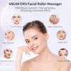 Appareils de soins du visage ANLAN EMS Face Roller Électrique V Masseurs Visage Microcourant Lifting Beauté Machine Plus Mince Double Menton Massage Outil De Soins De La Peau 230718