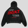 Kvinnor Hoodies Sweatshirts New Personality Letter Y2K Streetwear Printed tröja Kvinnors Sport Löst tröja Kvinnor Casual Tops Trendy Hooded Sweater J230718