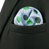 Chusteczka niebieska paisley solid kropki męskie kwadratowe ślubne ślubne chusteczka chusteczka hanky klasyczna moda 230717
