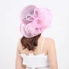 Boinas Femininas Fascinator Lady Cocktail Tea Party Casamento Bridal Flower Hat Dad Hats Men