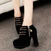 Miaoguan, nuevos zapatos de tacón alto de 10,5 cm para mujer, zapatos informales para mujer, botines de tacón alto, Botas para mujer, zapatos de verano, zapatos de tacón para mujer, Botas L230704