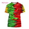 Hip Hop Creative Fun Chili Vegetable Summer Men's T-shirt 3d Fashion Casual Casual Short Shet Owck Wide High Quality Top