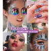 Andere make-up 40 ml/zak Multifunctionele Oog Glitter Crème Haar Lichaam Gezicht Glitter Gel Art Flash Losse Pailletten Crème Festival Decoratie Nee J230718