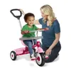 , 3-in-1 Stroll N Trike, 3 fasi cresce con il bambino, triciclo rosa