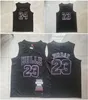 SL 23 Michael Jor Dan LeBron James Finales MVP Basketball Jersey Bryant Mitch et Ness Throwback Black Size S-XXL