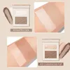 Eye Shadow Focallure Cosmetics Highlighter för Face Bronzer Contouring Matte Shimmer Långvarig professionell pulvermakeup 230617