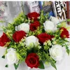 Kwiaty ślubne Bridal Bouquet Przyjazd ręcznie robione róże Buque de noivas bukiety Ramos Noviawedding