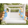 activités de plein air modulaire mariage videur gonflable maison sautant château gonflable adultes enfants maison blanche pour anniversaire party301A