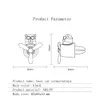 Ambientador para carro 72 KM Teddy Bear Ambientador para carro Bear Pilot Auto Interior Acessórios Saída de ar Hélice Fragrância Bulldog Perfume Difusor 230717