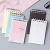 Notepads Notes KOKUYO Campus Smart Ring Memo Note Mini Loose Leaf Binder Notebook WSG-MER520 Pastel Cookie Series Replacement Core Portable x0715