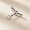 Nabel-Klingelknopf-Ringe, G23-Ohrstecker, Knorpel-Ohrringe, 5 CZ-Stein, Labret-Ring, Helix-Knorpel-Piercing, Labret-Lippen-Ohrstecker, Piercing-Schmuck 230717