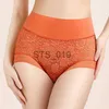 Briefs Panties Other Panties Plus Size Panties Women High Waist Lace Jacquard Underwear Lady Large Size Breathable Elastic Briefs Lingerie Sexy Panty Knicker x0719