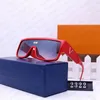 Gafas de sol de diseñador Mujeres Hombres Gafas de sol Flor Carta Lente Marco completo Vidrio de sol Adumbral 7 Color OpcionalXBM5