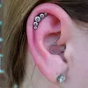 Nabel-Klingelknopf-Ringe, G23-Ohrstecker, Knorpel-Ohrringe, 5 CZ-Stein, Labret-Ring, Helix-Knorpel-Piercing, Labret-Lippen-Ohrstecker, Piercing-Schmuck 230717