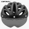 Caschi da ciclismo Casco Light Road Mtb Mountain Bike Bicicletta Led 5462cm per Uomo Donna Visiera Casco Accessori 230717