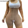 Waist Tummy Shaper Shapewear Bodysuit Women Tummy Control Body shaper High Compression Garment Abdomen Waist Trainer Open Bust Fajas Boned Corset 230718