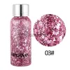 Inne makijaż 1PC cień do powiek Glitter Paznokcie Włosy Body twarz Glitter Gel Art Flash Heart Lose cekins Cream Decoration Festival Glitter P03 J230718