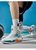 Mens Jumpman basketskor Fashion Sneakers High Top White Black Casual Sports Trainers for Youth Multicolor