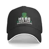 Bonés de bola aqui para Shenanigans St Patricks Day Baseball Casquette personalizado feminino masculino ourdoor primavera verão bonés