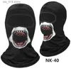 Cycling Caps Masks Outdoor Sunscreen Balaclava Venom Skull Riding Scarf Novelty Full Face Mask Multifunction Bandana Ski Masks MTB Bicycle Headgear T230719