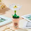 Blocks Flower Building Blocks Toys Potted Plant Compatible Classic Brick Assembly Toys Collection Gift Souvenir R230718