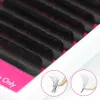 False Eyelashes RUJADE 20mm Lashes for Extension 1520mm Long Eyelash Russian Silk Lash Matte Black Individual 230617