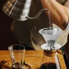 Koffiefilters Herbruikbare dubbellaagse 304 roestvrijstalen filterhouder Coffees Dripper Mesh Theemand Gereedschap