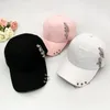 Boll Caps Fashion Metal Ring Hip-Hop Baseball Cap Anti-UV Light Outdoor Women Sports Hat Unisex Sunscreen Gorras