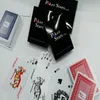 2015 rote und schwarze PVC-Poker für ausgewählte und Plastikspielkarten Poker Stars313u