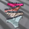 Briefs trosor andra trosor whpc kvinnors satin trosor underkläder sömlösa brev trosor låg stigning kvinnlig sport trosor komfort dam underkläder tanga x0719