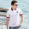 Men's Polos Summer Mercerized Cotton Men Polo Shirt Bruce Shark Fashion Brand Casual Smart Daily Top Quality Male Tees 230717